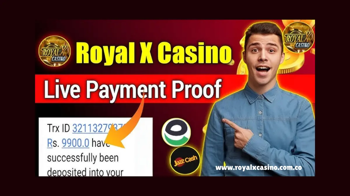 withdraw money from Royal X Casino