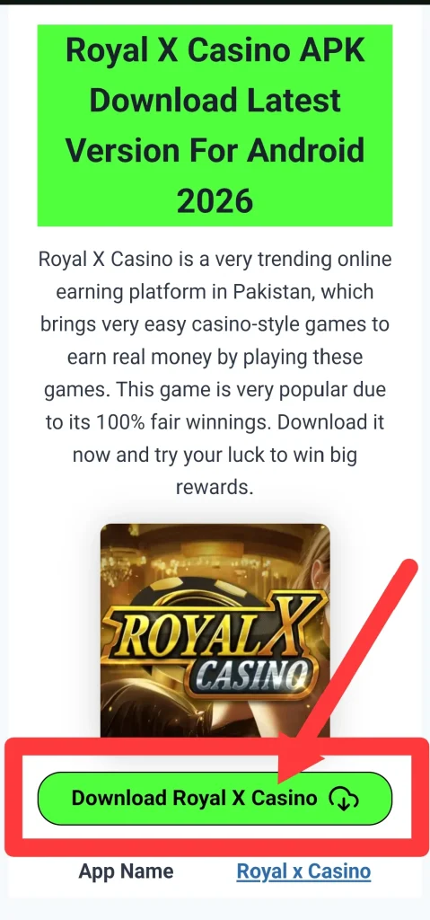 royal x casino